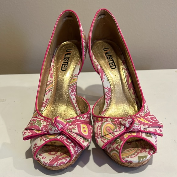 Unlisted pink flower heels - Picture 2 of 11